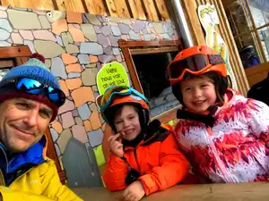 Snack stop at the Indian Village!