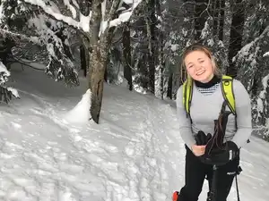4-1-21, perfect conditions for an intro to ski touring!