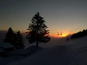 10-1-21, beautiful sunset and low cloud
