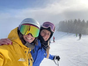 24-12-25, lovely Christmas eve skiing in Les Gets