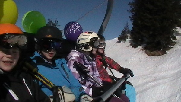 24/2/12. Junior Freeriders on Chamossiere chair