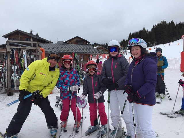 21-2-17, The Rumneys and Evans enjoying lessons with Kev.