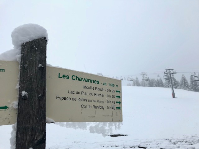 28-10-18, first snowfall on Chavannes for 2018/19.