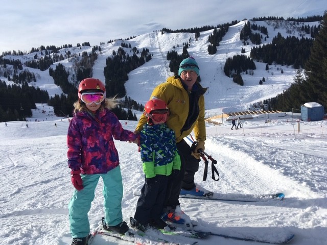 3-1-20, Great conditions for these young skiers.