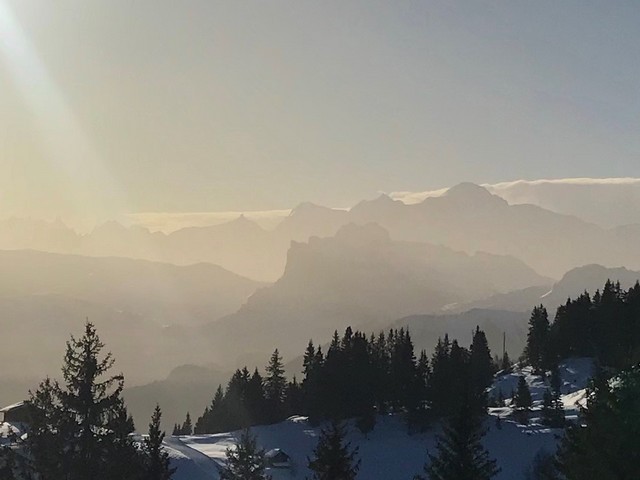 23-1-20, we love this view of Mt Blanc from La Rosta