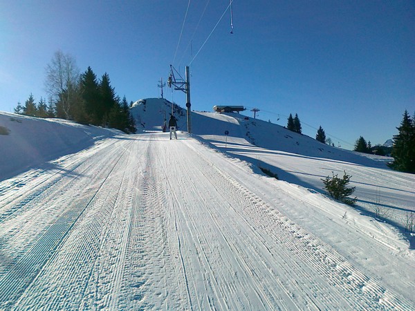 Les Gets 10/2/11, Tete des Crets draglift