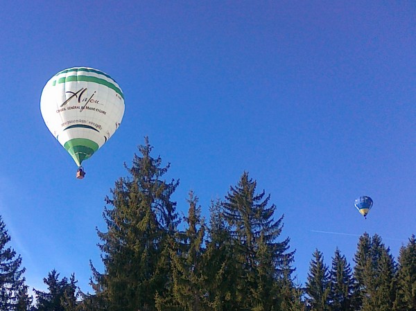 Hot air balloons 11/2/11, Les Gets