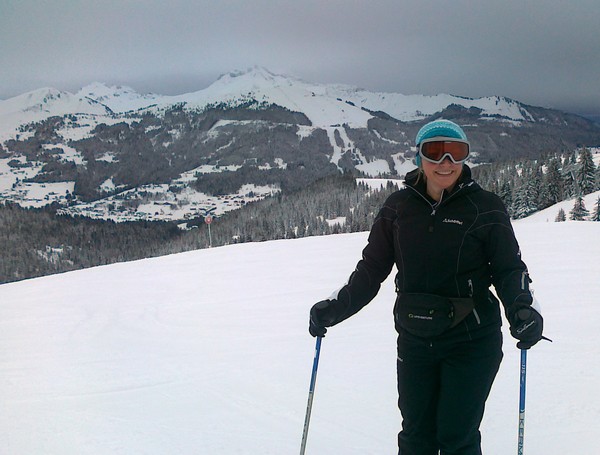 7/1/12, Amanda's last day and enjoying the red runs